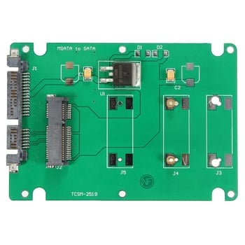 Κάρτα προσαρμογής mSATA προς SATA3 — Longqi Tong, μοντέλο mSATA to SATA3, SATA 3.0