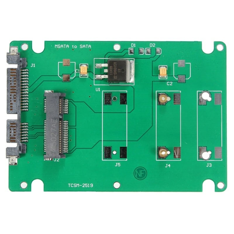 Κάρτα προσαρμογής mSATA προς SATA3 — Longqi Tong, μοντέλο mSATA to SATA3, SATA 3.0