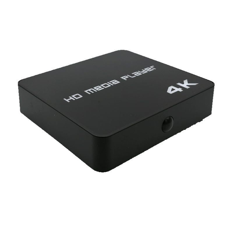 Player media 4K HD cu procesor RK3229, 4GB RAM, 8GB ROM, stocare de până la 2TB, ieșire 3840x2160, redare USB/TF, buclă la pornire automată, orientare portret/peisaj