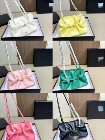 Geantă Tote din piele naturală, stil urban simplu, toamnă 2025, formă orizontală pătrată, închidere magnetică