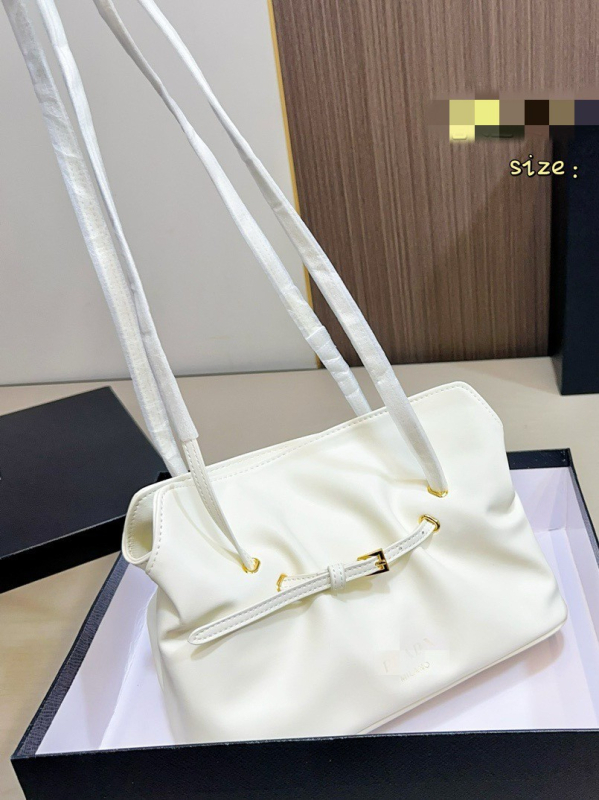 Geantă Tote din piele naturală, stil urban simplu, toamnă 2025, formă orizontală pătrată, închidere magnetică