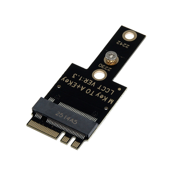Cardă adaptor M.2 WiFi – Cheie A+E NGFF 2230 NVMe SSD