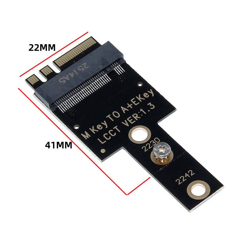 Cardă adaptor M.2 WiFi – Cheie A+E NGFF 2230 NVMe SSD