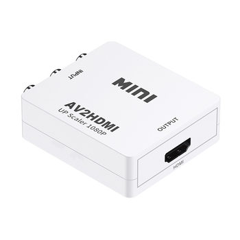 Convertor AV către HDMI 1080P cu intrare RCA