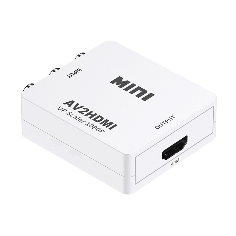 Convertor AV către HDMI 1080P cu intrare RCA
