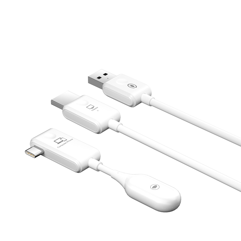 CS7 Bežični HDMI extender s USB-C, Plug-and-Play, zrcaljenje zaslona 1080p