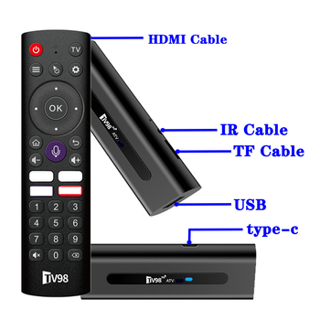 Box TV TV98 ATV-ST: Allwinner H313, Android 14, 2GB RAM, 16GB ROM, ieșire 8K