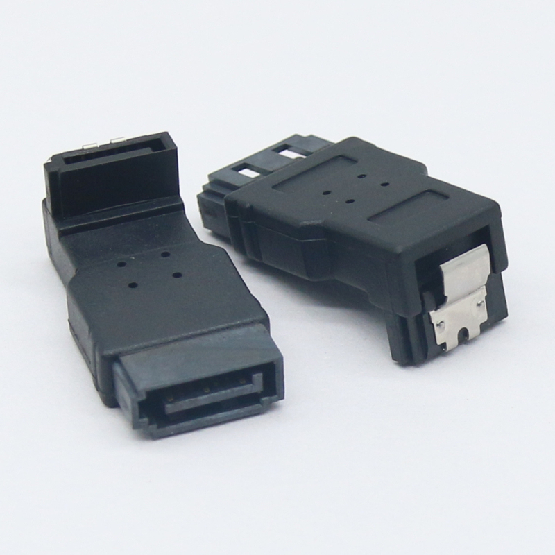 Adaptor SATA 180°/90° - cablu din cupru, lungime reglabilă, prelucrare personalizată