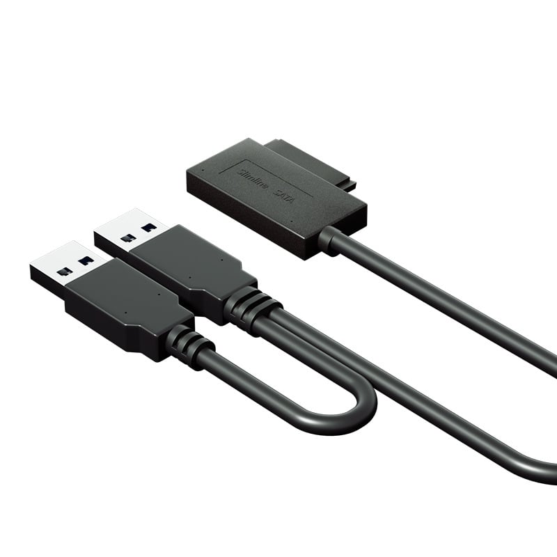 Καλώδιο εξωτερικού SATA σε USB 2.0, μήκος 50 cm, χαλκός πυρήνας, μία κεφαλή σύνδεσης