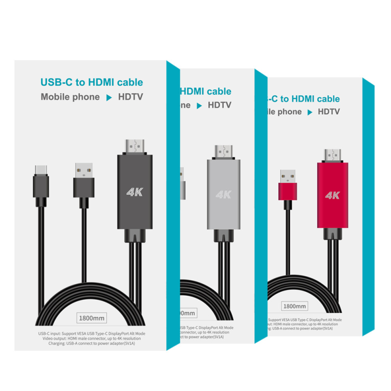 HDMI patch kabel uz podršku 4K, bakreno jezgro, duljina 1.8 m, model 9572A