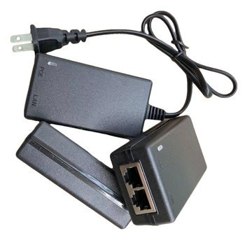 PoE asztali tápegység, 15–24 V DC, 1 A, kamerákhoz és set-top boxokhoz