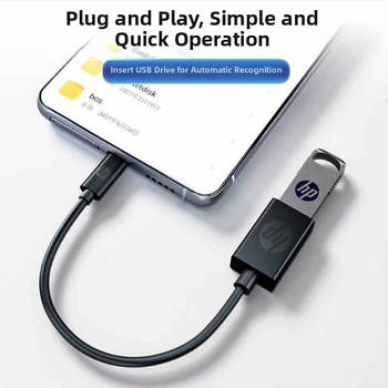 HP USB na USB-C adaptér kábel - 15 cm, pre tablety, notebooky a telefóny