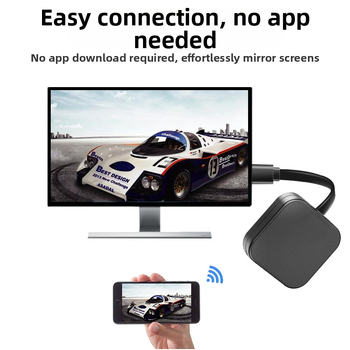 Bezmugura bezvadu ekrāna atspoguļošanas ierīce W25s, HDMI interfeiss, 1080p izvade, RK3036 A210 procesors, TF karšu atbalsts