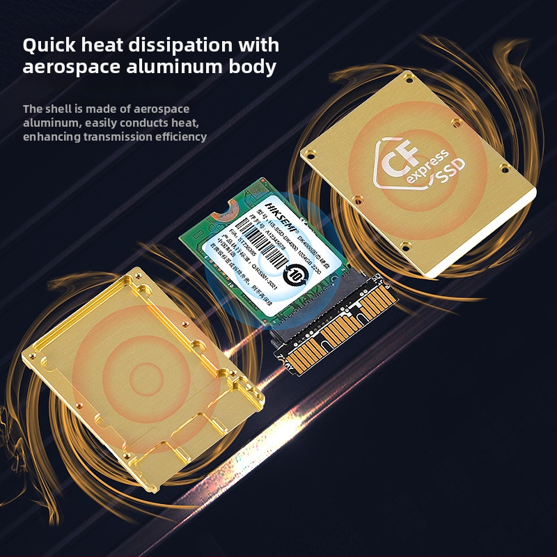 Σετ CFexpress προς SSD από τη Zitay, κάτοχος καρτών Cfe-b, CFexpress τύπος CFE, διεπαφή Άλλο