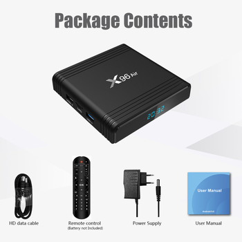 Android TV Box X96 Air — S905X3, 4GB RAM, 64GB pohrane, 8K 24fps izlaz, Android