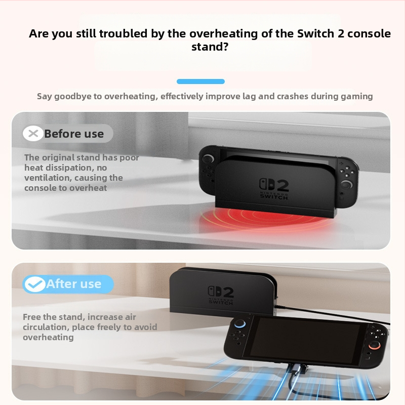 Adapterový kábel pre Nintendo Switch 2, Type-C konverzia, dĺžka 2 m, meďové jadro, jeden konektor