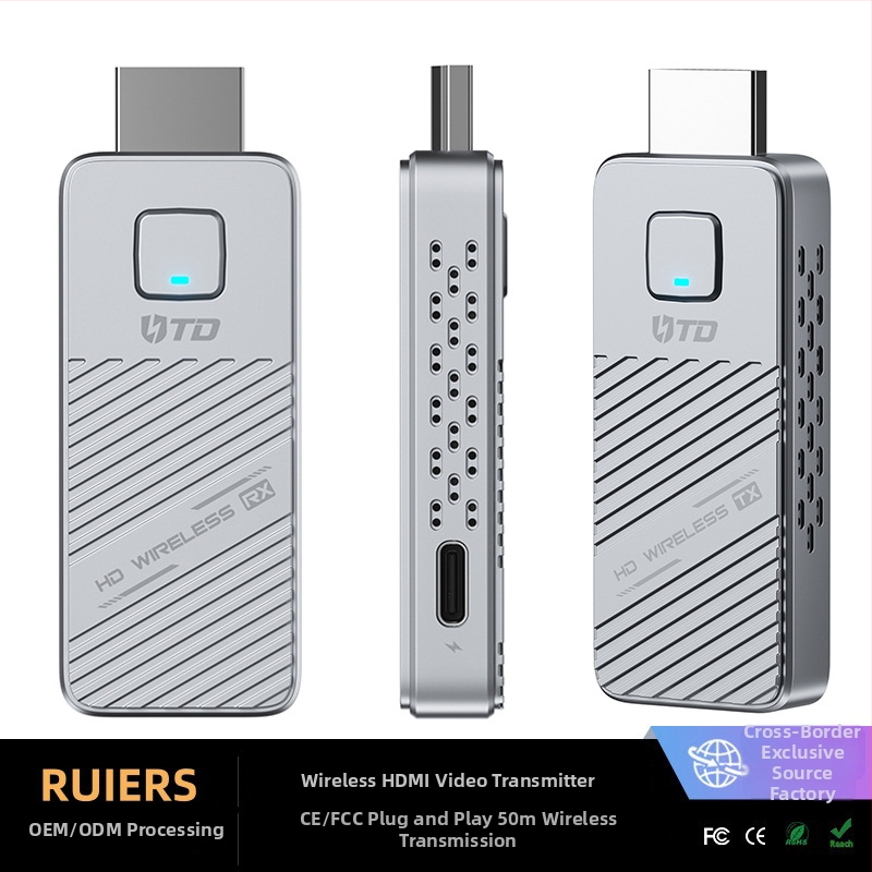 Bezvadu displeja atveidošanas raidītājs un uztvērējs, HDMI, 1080p, Android procesors, 1GB RAM, 1GB atmiņa