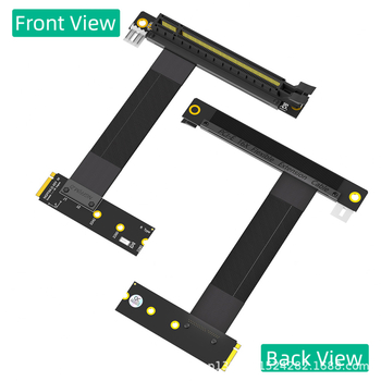PCI-E 16X 90° patch kabel za M.2 NGFF Key M, duljina 19 cm