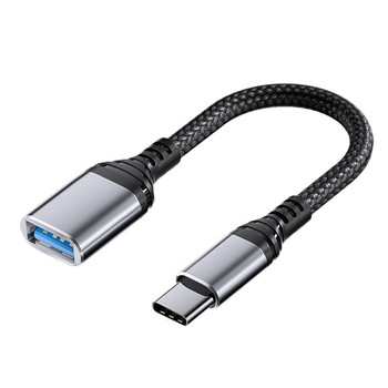 Type-C OTG adapter kabel, USB 3.2 ženski konektor, duljina 18 cm, bakreno jezgro, visokoučinkovit čip, model KX-130, brzina prijenosa 5 Gbps