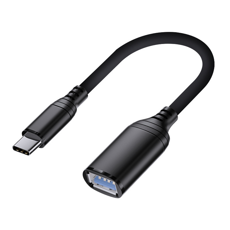 Type-C OTG adapter kabel, USB 3.2 ženski konektor, duljina 18 cm, bakreno jezgro, visokoučinkovit čip, model KX-130, brzina prijenosa 5 Gbps