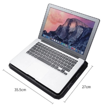 Notebook hűtőtalp kettős ventilátorral (levegőhűtés, műanyag, modell N130)