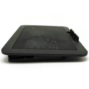 Лаптоп охладител, модел NCP-212, дву вентилаторна конфигурация, пластмаса + железна мрежа, съвместим с лаптопи, ултрабуци и други устройства