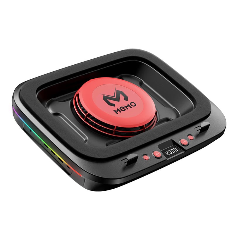 Лаптоп радиатор FL08 - въздушно охлаждане, 1 вентилатор, кабел 1 м, ABS