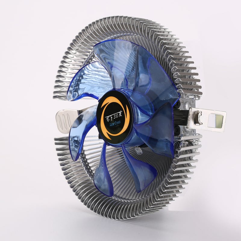 Blue Wave Bay CPU hladnjak – kompatibilan s socketima 1155/1150/775, aluminij, hidraulički ležaj, 2200 RPM, buka 250