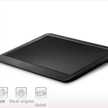 N19 chladiaca základňa pre notebook s 1 ventilátorom, vzduchové chladenie, plast, PlayBook
