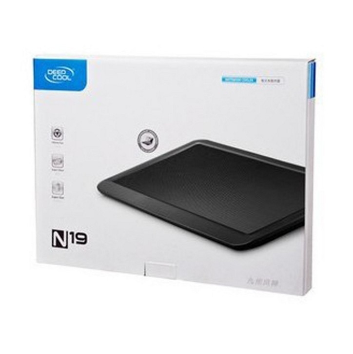 N19 охлаждаща база за ноутбук с 1 вентилатор, въздушно охлаждане, пластмаса, за PlayBook