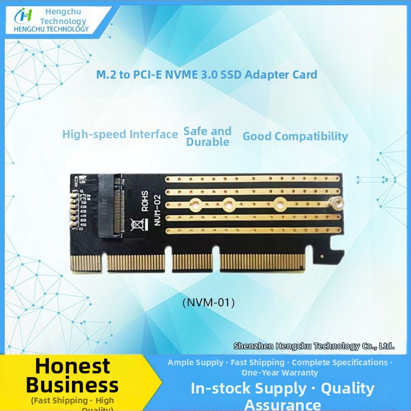 Adapterová karta NVMe M.2 na PCIe 3.0 x4, vysokorýchlostná podpora NVMe 3.0