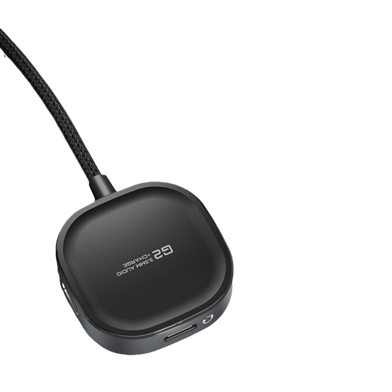 Piva G2PRO 2-în-1 adaptor audio pentru căști Apple, adaptor pentru telefon cu ieșire audio, lansat în 2024
