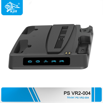 PS5 βάση ψύξης με θήκη φόρτισης PSVR2/PS5 και λαμπτήρα προβολής, αποθήκευση κράνους και ακουστικών