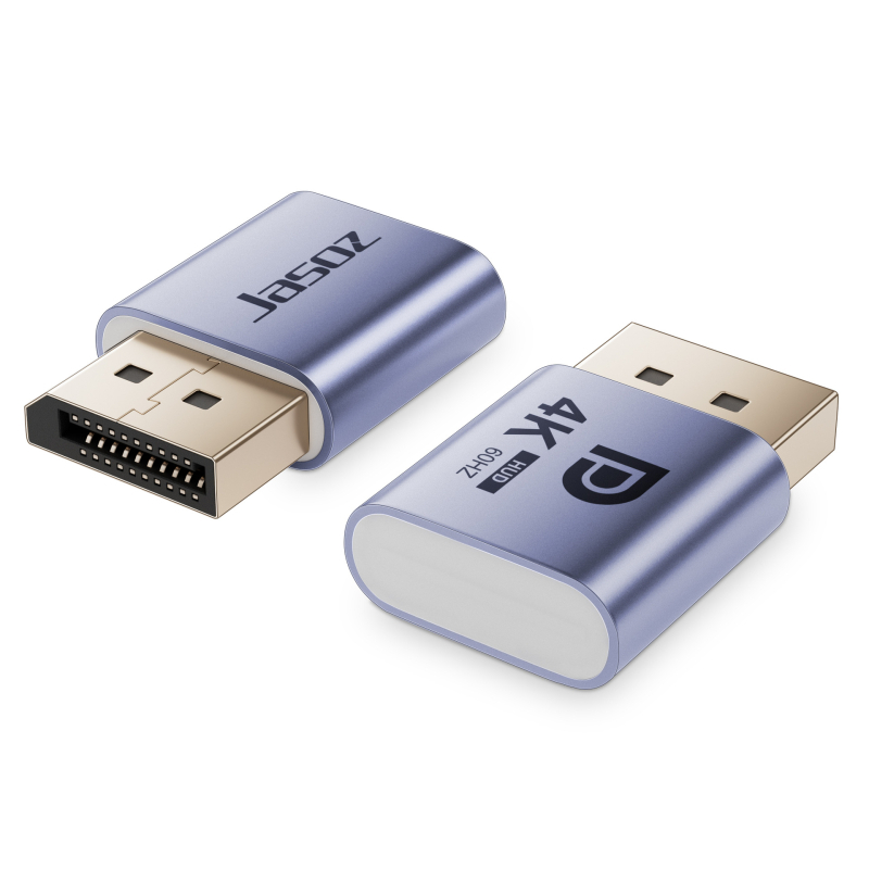 Adaptor HDMI pentru monitor virtual G161 – 4K60Hz, Interfață HDMI, Chip 24C02-04, Nucleu din cupru, Conectori plăcați cu aur