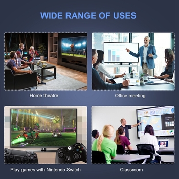 Cablu adaptor DP 1.4 la HDMI, 8K@30Hz, 40 Gbps, model F0206, pentru monitor desktop