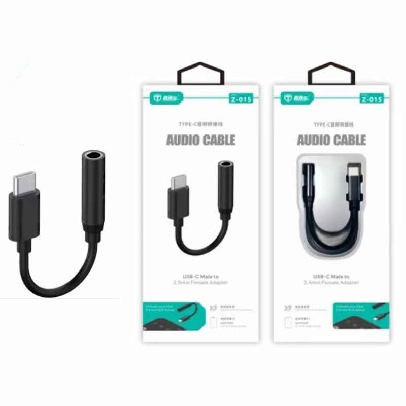 Adaptor pentru căști Apple 15, Huawei P70 și Xiaomi TC către 3,5 mm — cablu convertor pentru încărcare live și jocuri (Model z015 z016; Tip: patch cord; Interfață: Altă; Cip: Ediție Digitală; Lansare: 2024)