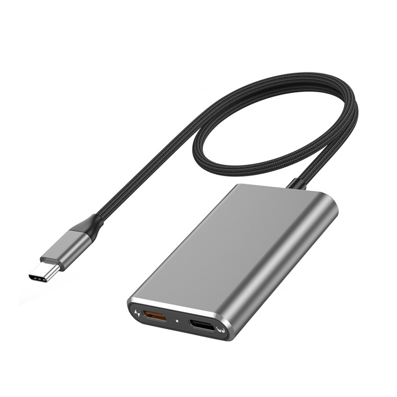 Switch2-ar Typ-C dokovacia stanica pre AR okuliare, 4K projekcia, PD nabíjanie s rozdelovačom, 5 Gbps