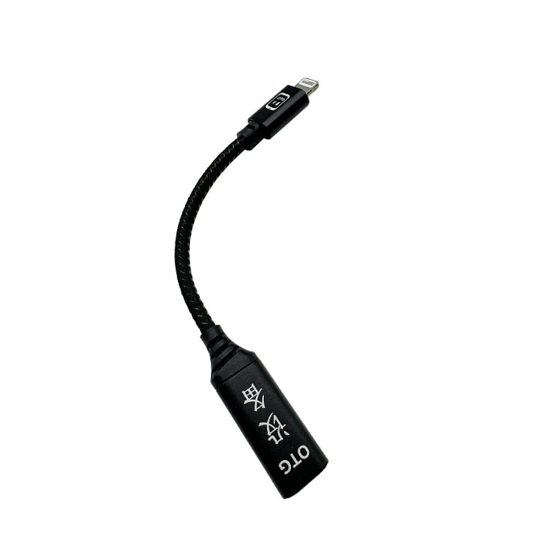 OTG adapter za mobitel, Lightning na USB-C ženski priključak, OTG sučelje, prijenos podataka 480 MB/s, model ZHX31/32
