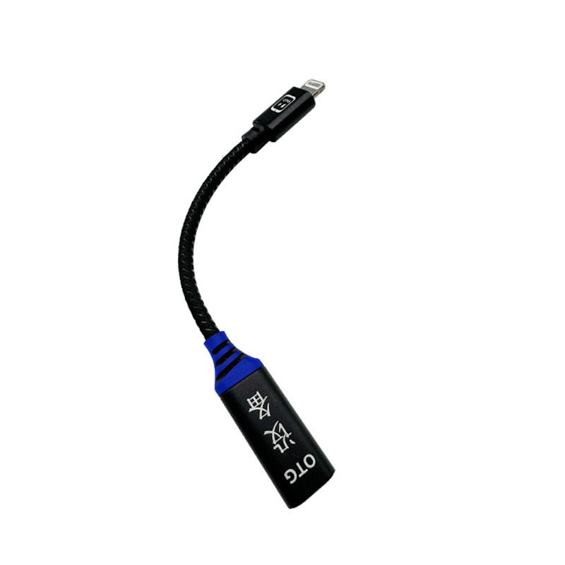 OTG adapter za mobitel, Lightning na USB-C ženski priključak, OTG sučelje, prijenos podataka 480 MB/s, model ZHX31/32