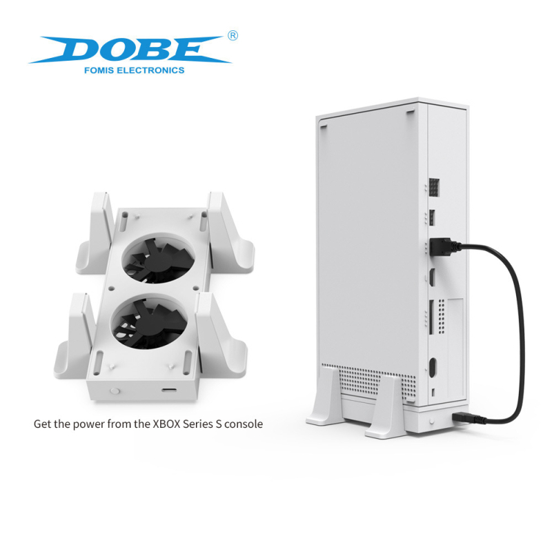 Stand de răcire pentru Xbox Series S cu ventilator, carcasă ABS, interfață Type-C