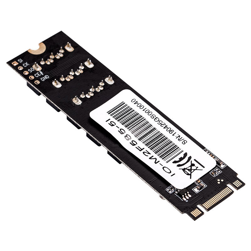 Carte adaptor M.2 PCIe3.0 către 5 porturi SATA3.0, NVMe Protocol, adaptor pentru hard disk, model IO-M2F585-5I, cip JMicron JBM585