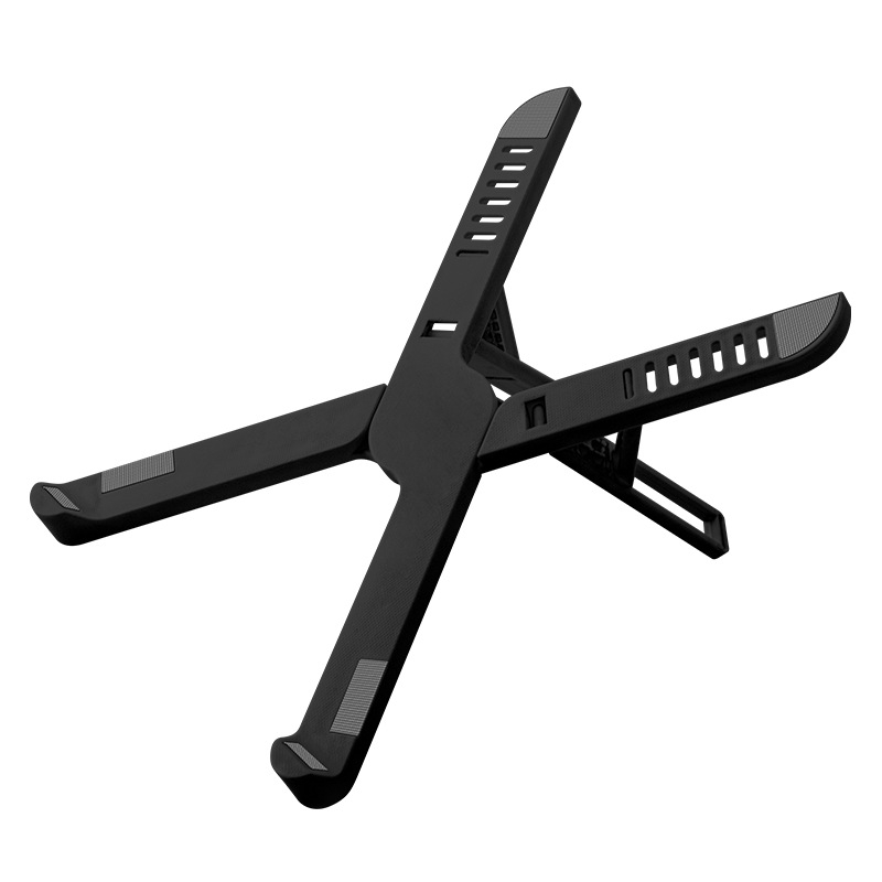 Βάση ψύξης φορητού υπολογιστή με πτυσσόμενο σχεδιασμό ύψους, από πλαστικό, συμβατή με notebook, ultrabook και Playbook