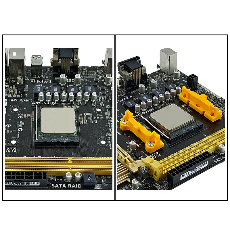 Βάση ψύξης CPU - Υλικό ABS - Γενική συμβατότητα με AMD AM2/AM3/FM1/FM2