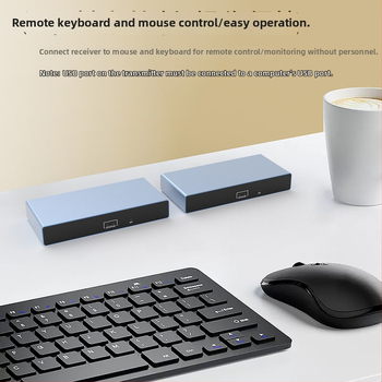 KVM HDMI plėtiklis HY-DQ200, 200 m, 1920x1080P/60, suderinamas su visomis sistemomis