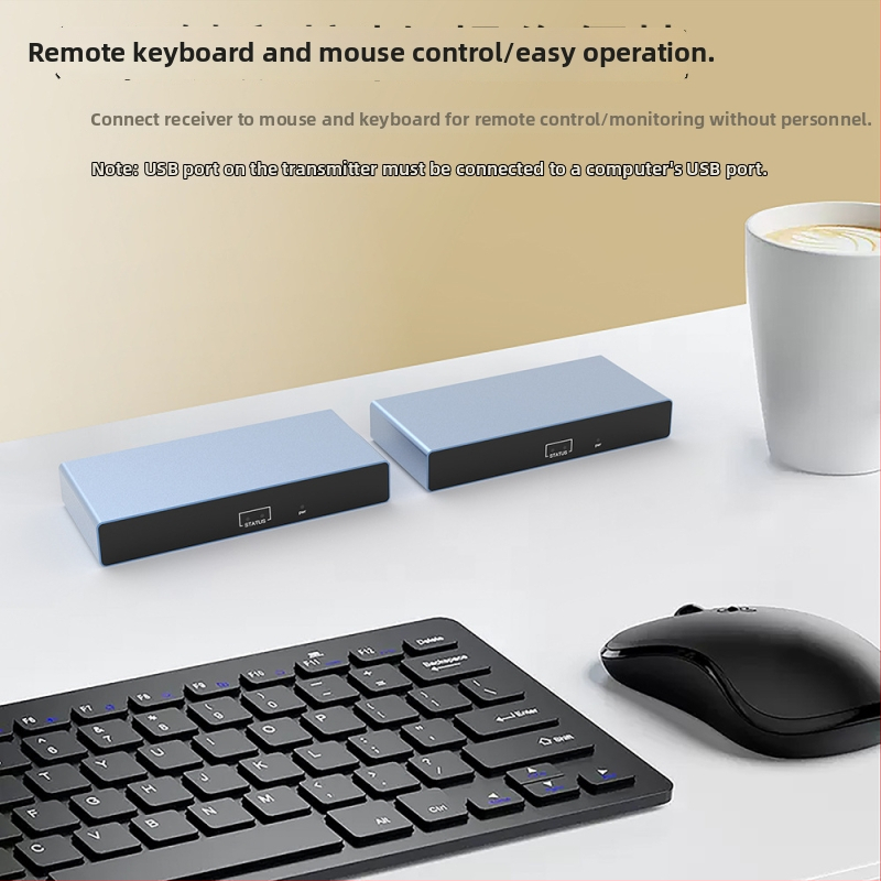 KVM HDMI pikendaja HY-DQ200, 200 m, 1920x1080P/60, ühildu kõigi süsteemidega