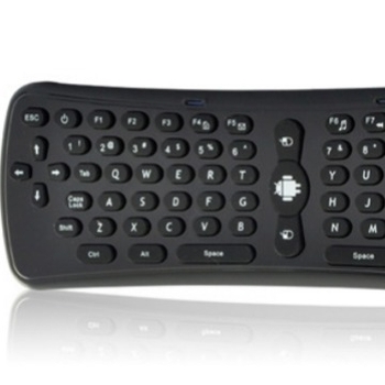 T6 Mini Bezvadu Tastatūra ar 2.4G savienojumu, USB interfeiss, 10 m Diapazons, 1000dpi, Sešu Asi Giroskop, Air Mouse Funkcija