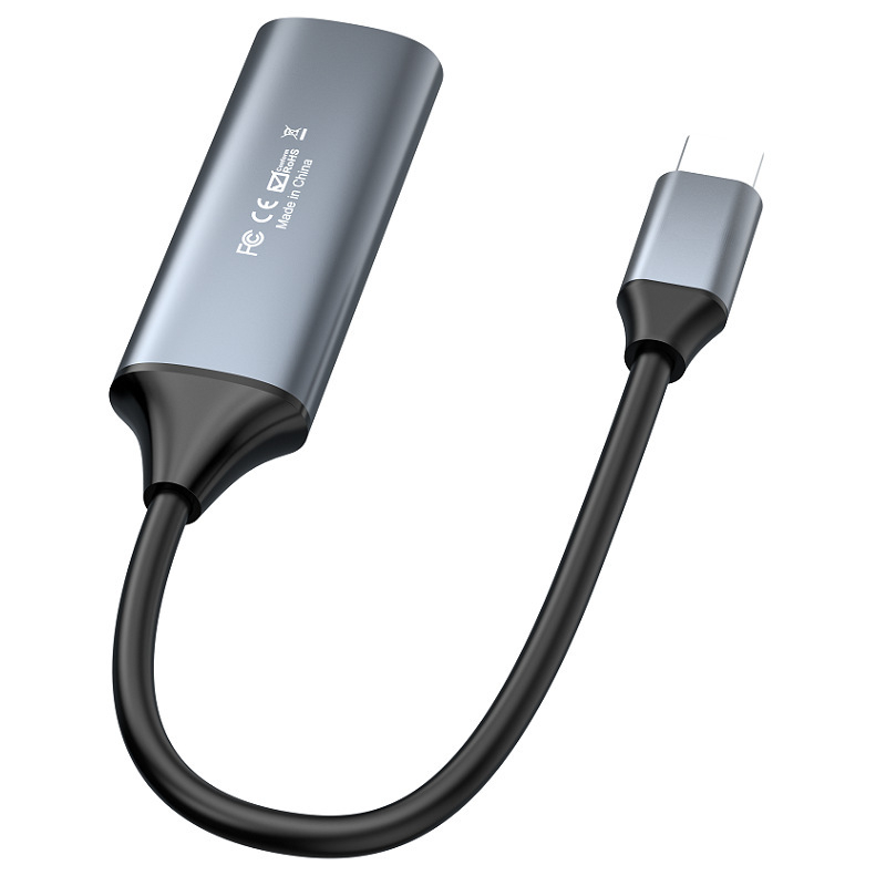 Card de captură video HDMI către USB-C 3.0, chipset MS2109, interfață USB 3.0, ieșire 1080p30, cablu cupru de 20 cm