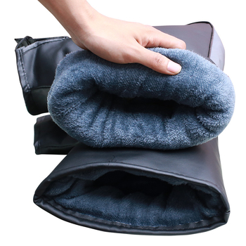 Motocikla stūres vāciņš – PVC, Gathering Leopard, piemērots motocikliem, pielāgošana pieejama