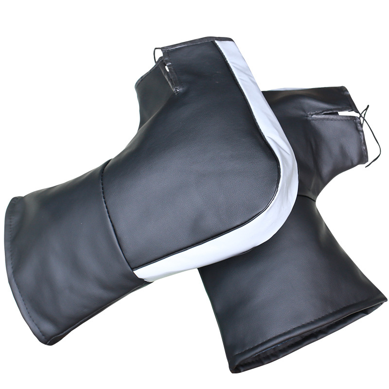 Motocikla stūres vāciņš – PVC, Gathering Leopard, piemērots motocikliem, pielāgošana pieejama