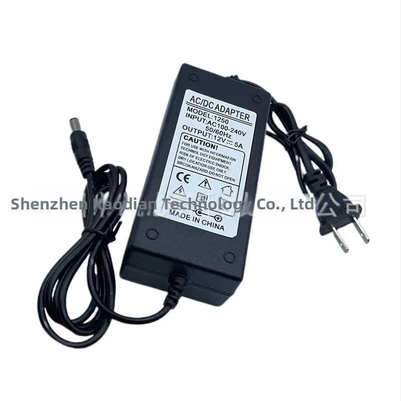 Tápegység adapter 12V/24V, 5A — Kai Zhongsheng, LED-szalagok, monitorok, routerek és set-top boxok számára